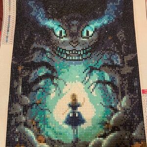 Mystical Creature Diamond Painting Kit - Blue and Black